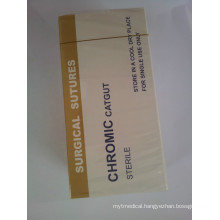 Collagen Purity Absorbable Chromic Catgut Sutures of High Quality